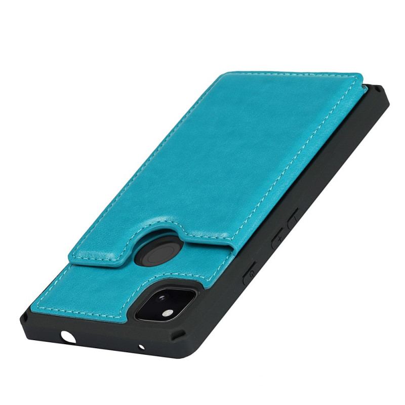 Coque Google Pixel 4a Porte-Cartes Support et Lanière
