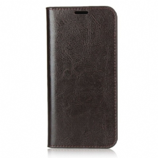 Flip Cover Google Pixel 4a Cuir Véritable