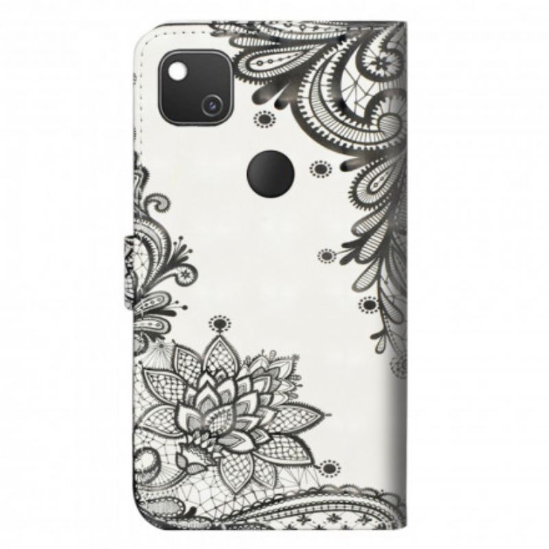 Housse Google Pixel 4a Mandala Dentelle
