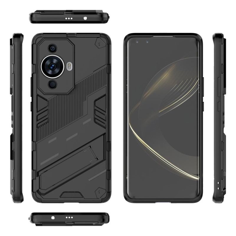 Coque Huawei Nova 11 Pro Support Amovible Deux Positions Mains Libres
