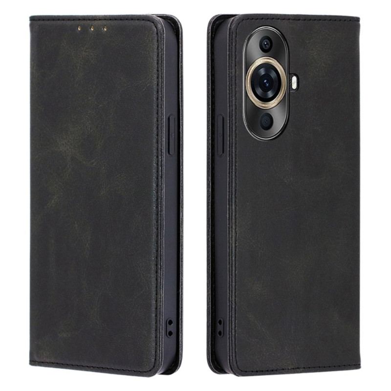 Flip Cover Huawei Nova 11 Pro Effet Daim