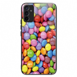 Coque Samsung Galaxy M13 Verre Trempé Bonbons
