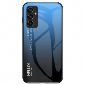 Coque Samsung Galaxy M13 Verre Trempé Hello