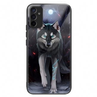 Coque Samsung Galaxy M13 Verre Trempé Loup