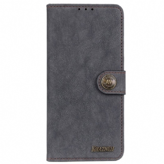 Housse Samsung Galaxy M13 Cuir Fendu KHAZNEH