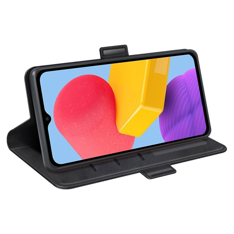 Housse Samsung Galaxy M13 Double Fermoir