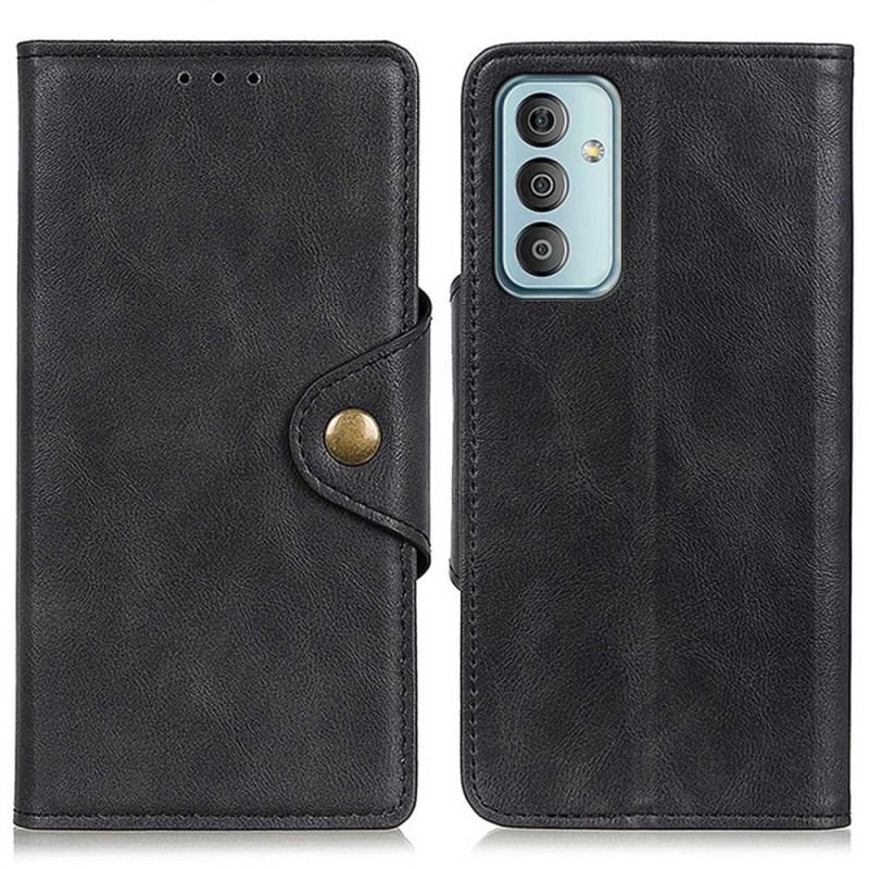 Housse Samsung Galaxy M13 Fermoir Bouton