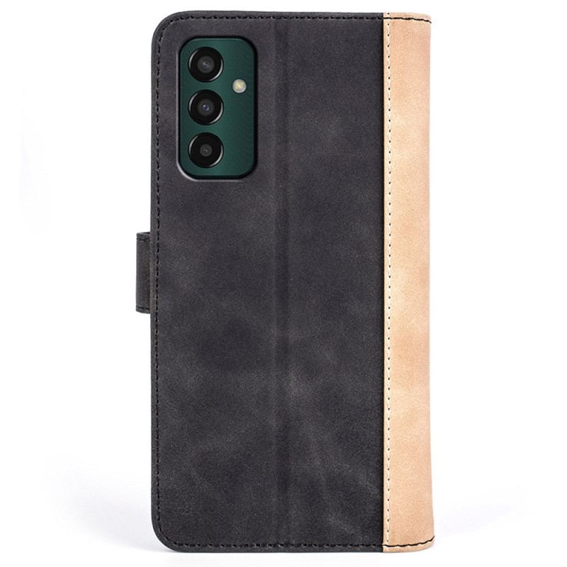 Housse Samsung Galaxy M13 Style cuir Vague
