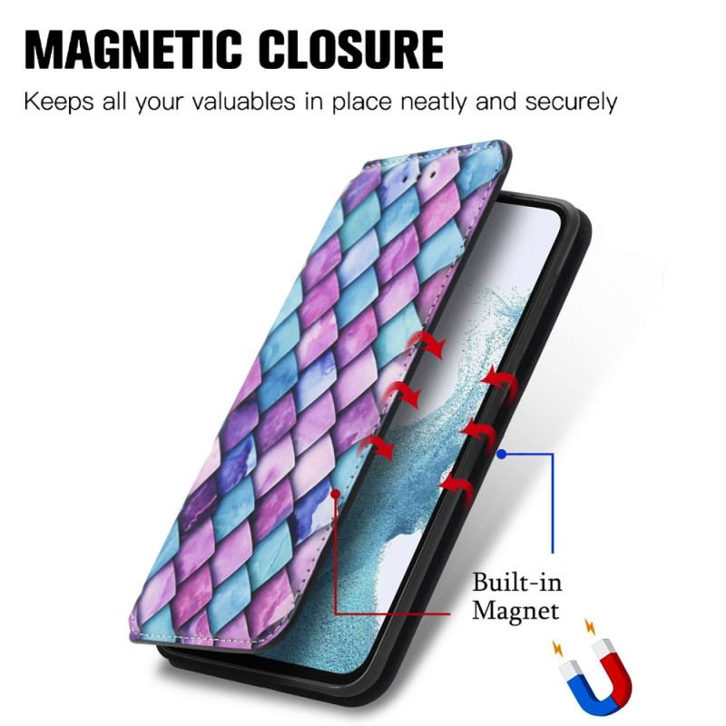 Flip Cover Samsung Galaxy A54 5G RFID Caseneo