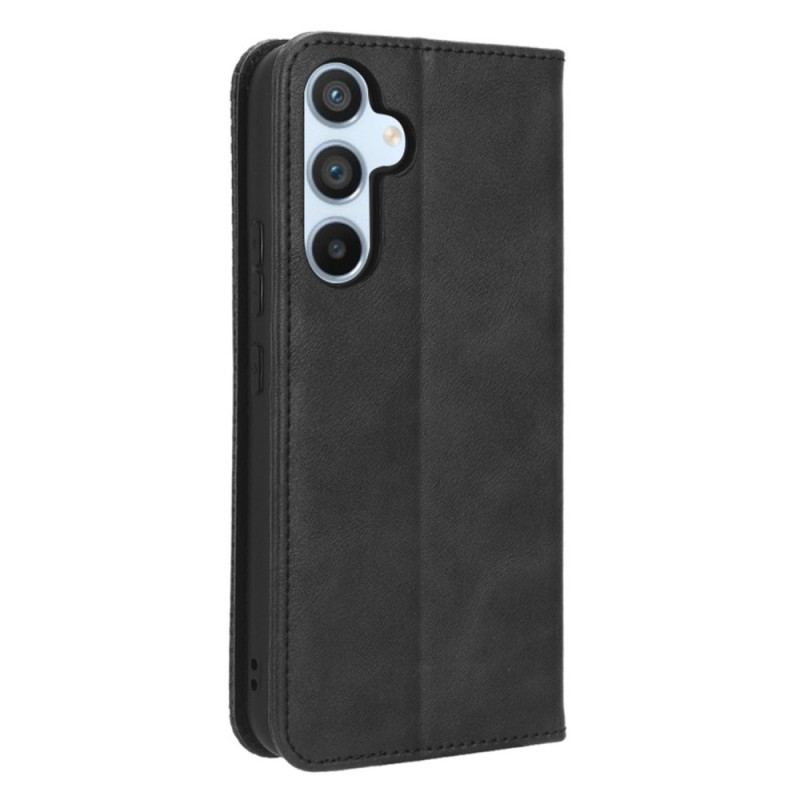 Flip Cover Samsung Galaxy A54 5G Style Cuir Stylisé