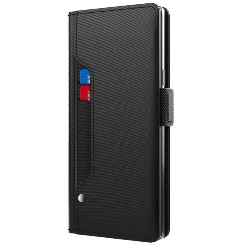 Housse Realme Note 60X / C63 / C61 Miroir et Porte-Cartes