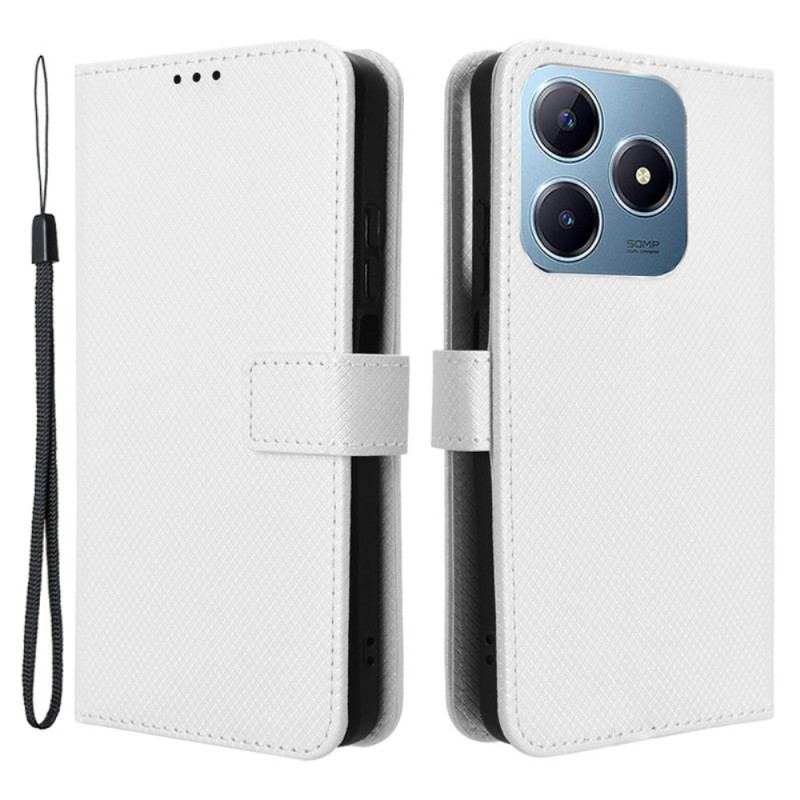 Housse Realme Note 60X / C63 / C61 Points à Lanière