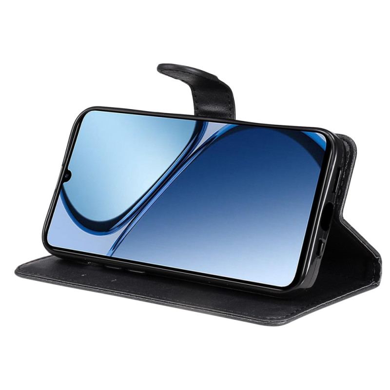 Housse Realme Note 60X / C63 / C61 Simili Cuir Uni