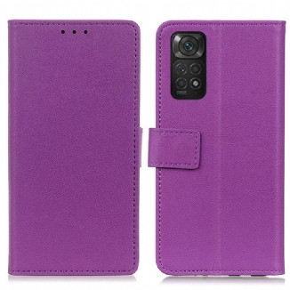 Housse Xiaomi Redmi Note 11 / 11s Simili Cuir Litchi Premium