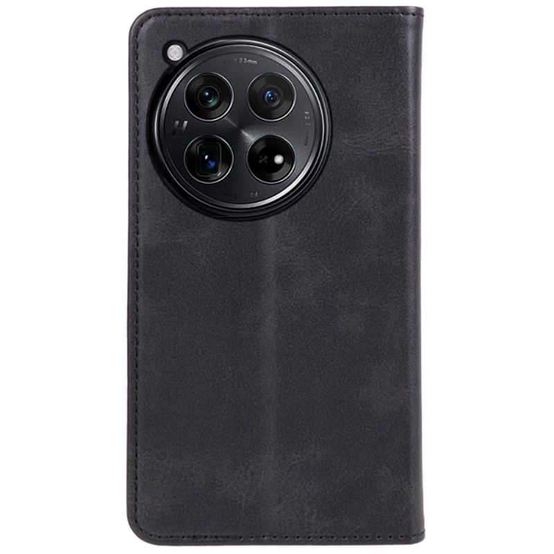 Flip Cover OnePlus 12 5G Effet Cuir