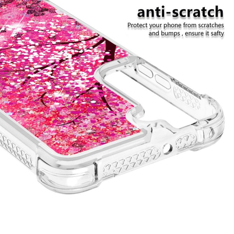 Coque Samsung Galaxy S22 Plus 5G Arbre Paillettes