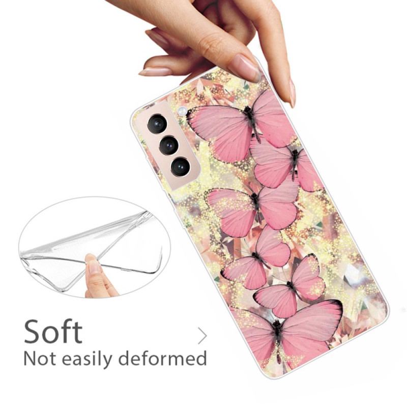 Coque Samsung Galaxy S22 Plus 5G Papillons Papillons