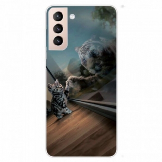 Coque Samsung Galaxy S22 Plus 5G Rêve de Chaton