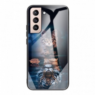 Coque Samsung Galaxy S22 Plus 5G Verre Trempé Mon Tigre