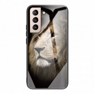 Coque Samsung Galaxy S22 Plus 5G Verre Trempé Tête de Lion