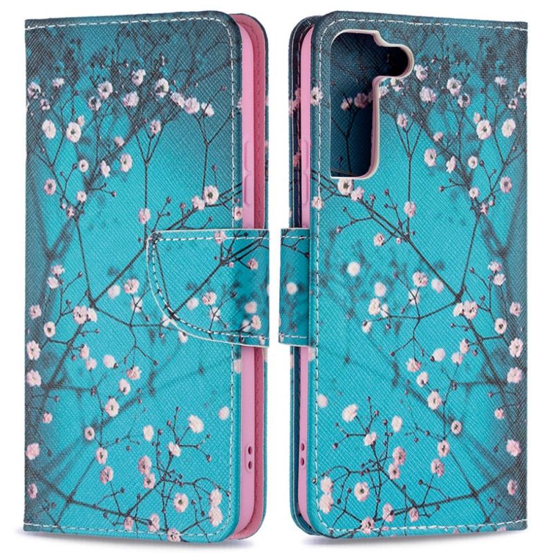 Housse Samsung Galaxy S22 Plus 5G Arbre en Fleurs