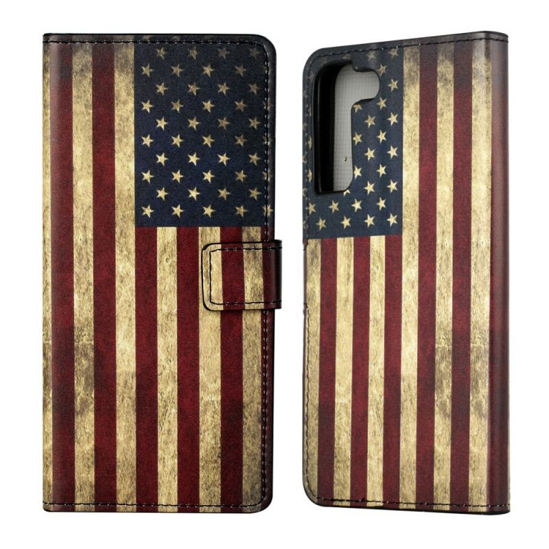 Housse Samsung Galaxy S22 Plus 5G Drapeau Américain