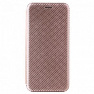 Flip Cover Huawei P50 Pro Fibre Carbone