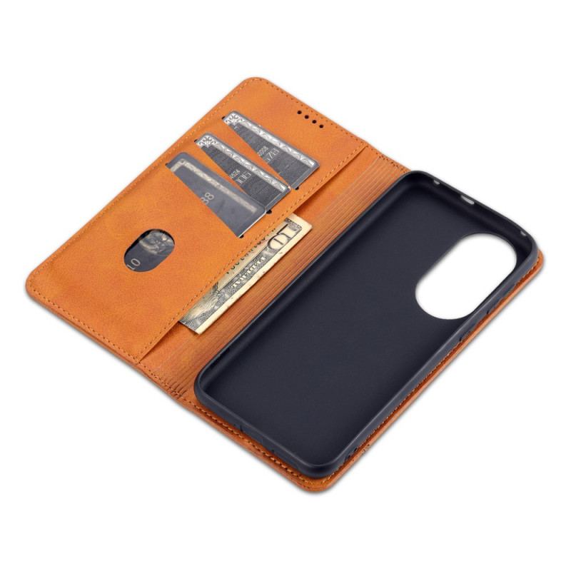 Flip Cover Huawei P50 Pro Style Cuir AZNS