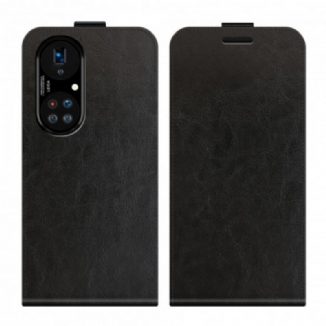 Housse Huawei P50 Pro Effet Cuir Rabat Vertical