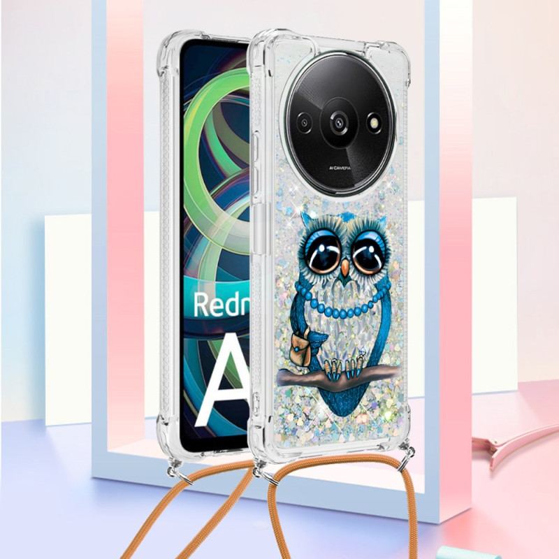 Coque à Cordon Xiaomi Redmi A3 / Poco C61 Chouette