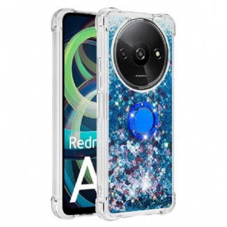 Coque Xiaomi Redmi A3 / Poco C61 Anneau-Support Paillettes