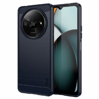 Coque Xiaomi Redmi A3 / Poco C61 Fibre Carbone Brossée MOFI