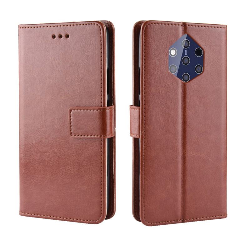 Housse Nokia 9 PureView Simili Cuir Flashy