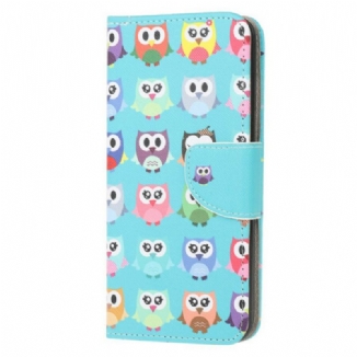 Housse Huawei P40 Lite E / Y7p Multiples Hiboux