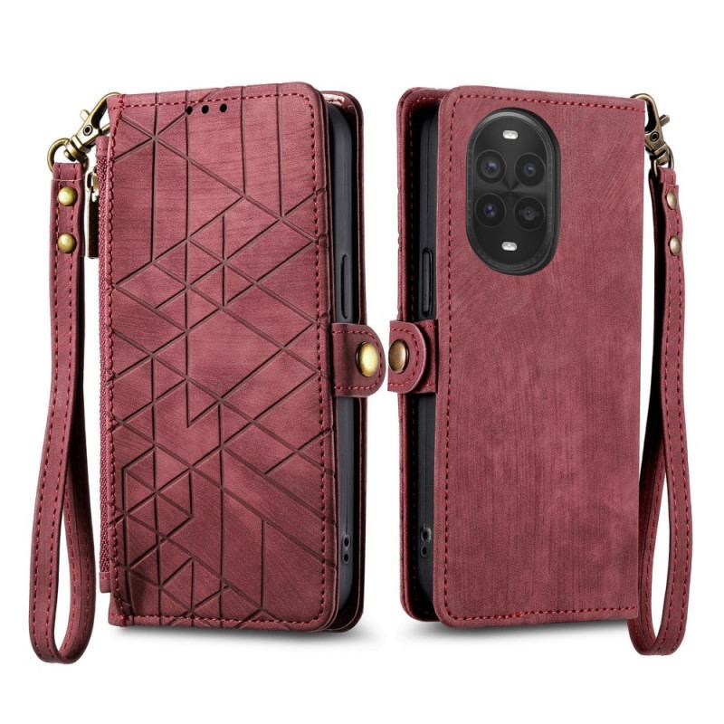 Housse Huawei nova 13 Pro Portefeuille Zippé