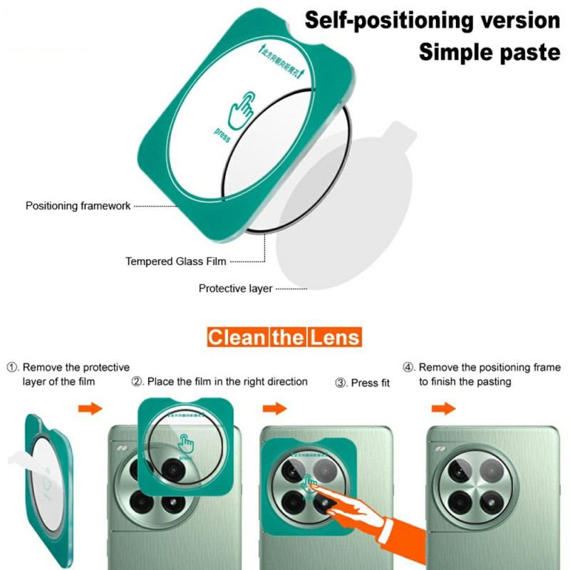 Lentille de Protection pour Objectif Huawei Nova 13 Pro Cadre Auto-Positionnable