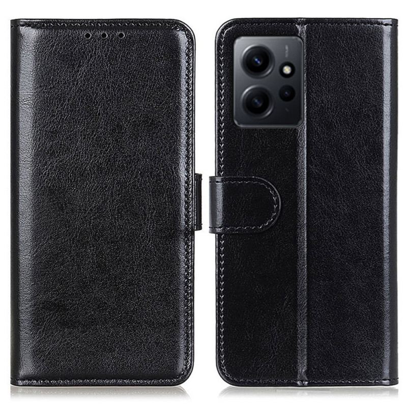 Housse Xiaomi Redmi Note 12 4G Simili Cuir Verni