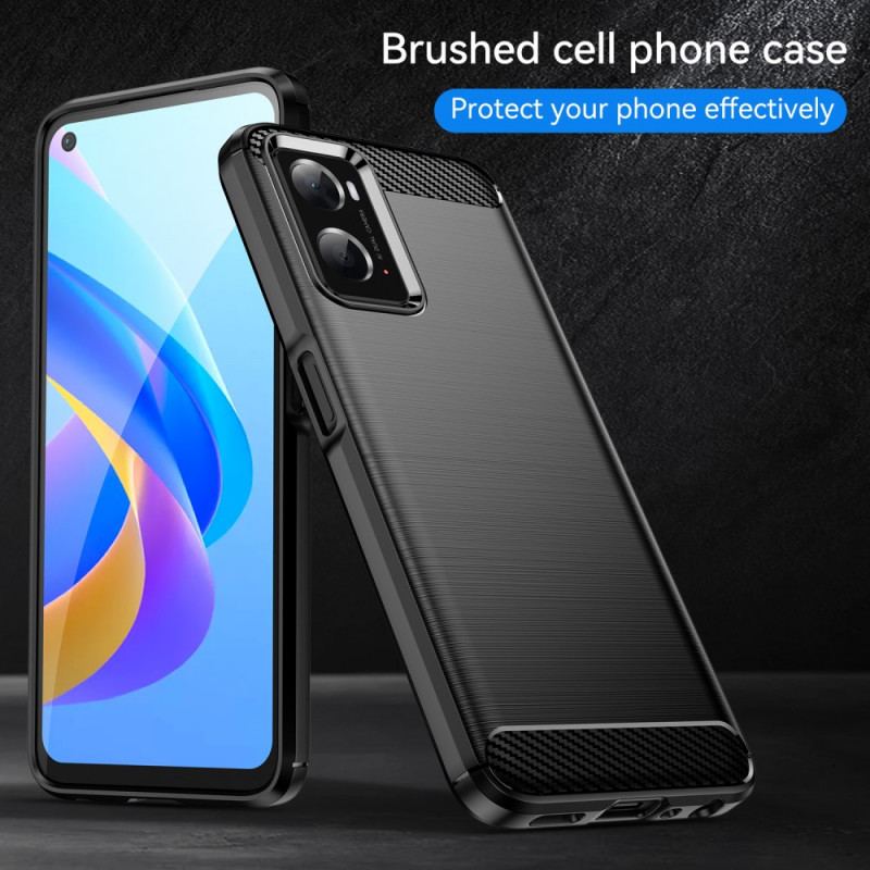 Coque Realme 9i Fibre Carbone Brossée
