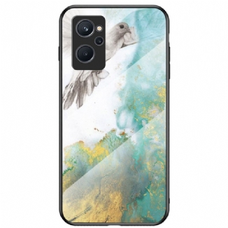 Coque Realme 9i Verre Trempé Marbre Colors