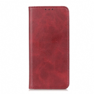 Flip Cover Realme 9i Cuir Fendu Lava