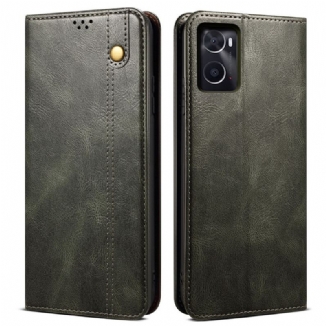 Flip Realme 9i Simili Cuir Ciré