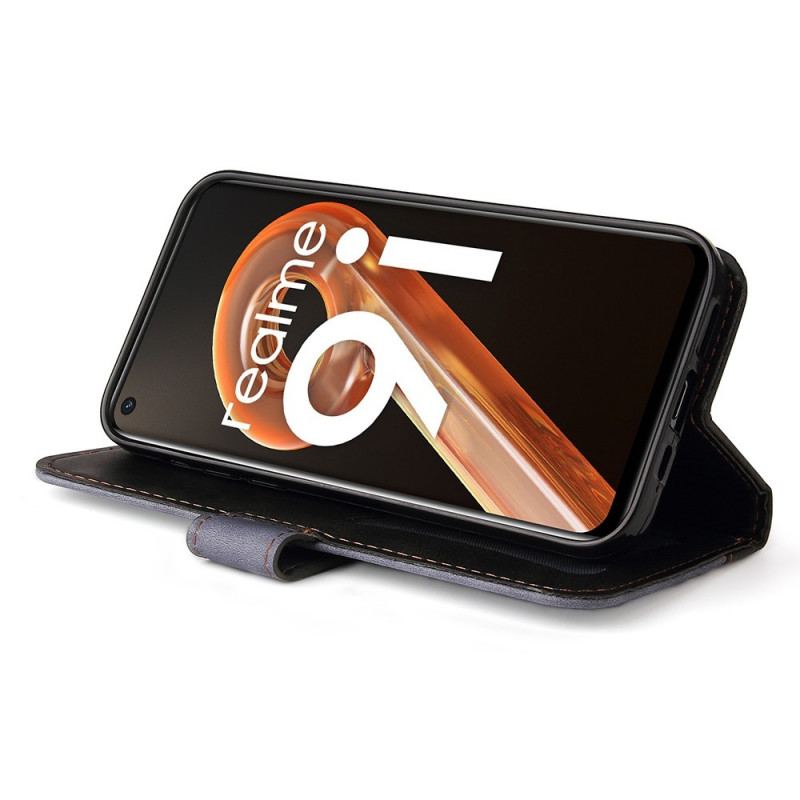 Housse Realme 9i Bicolore à Lanière
