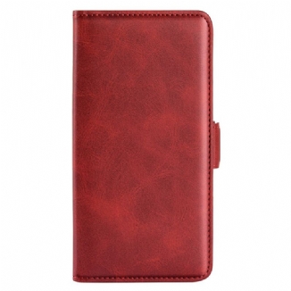 Housse Realme 9i Simili Cuir avec Porte-Cartes Oblique