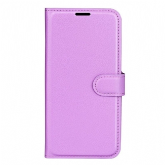 Housse Realme 9i Simili Cuir Classique Fermoir Magnétique
