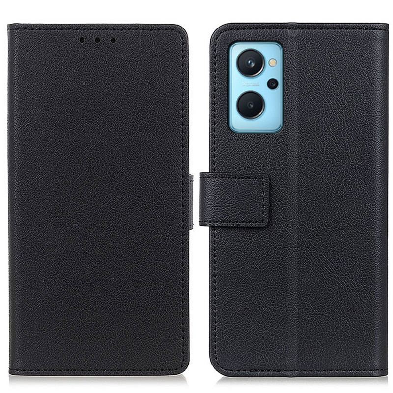 Housse Realme 9i Simili Cuir Déperlant