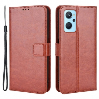 Housse Realme 9i Simili Cuir Flashy