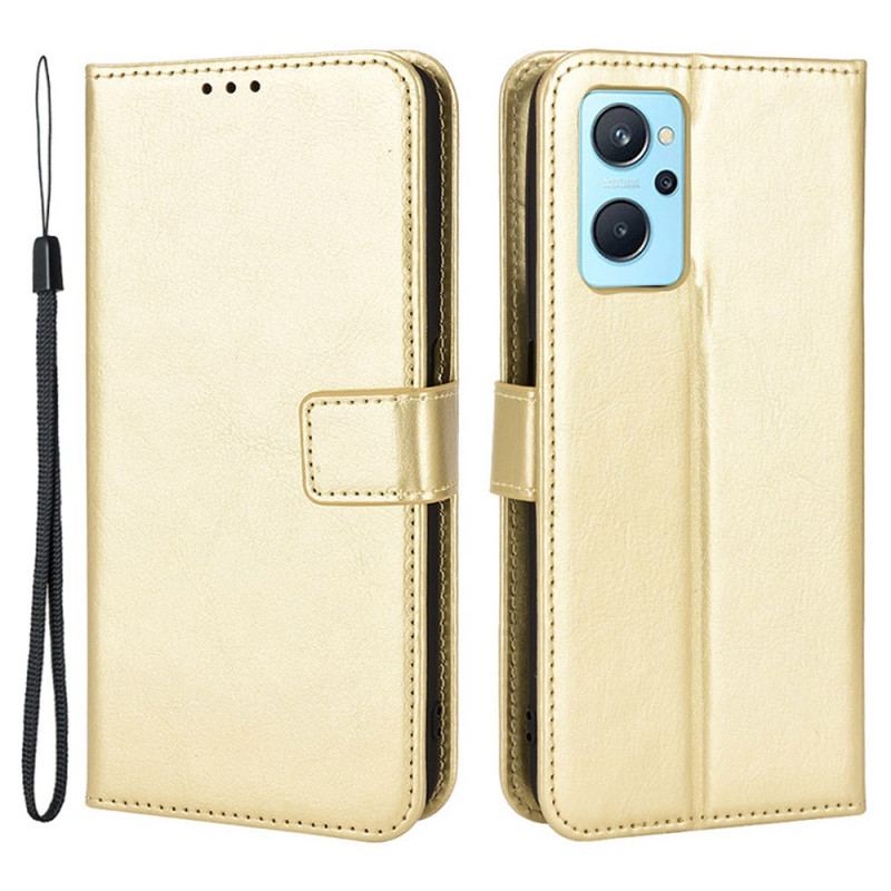 Housse Realme 9i Simili Cuir Flashy