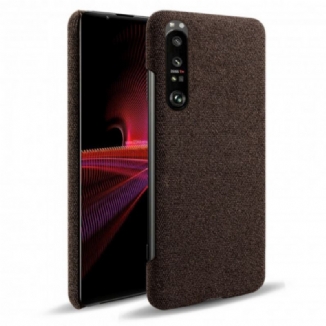 Coque Sony Xperia 1 III Texture Tissu KSQ