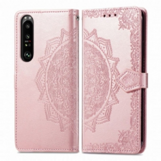 Housse Sony Xperia 1 III Mandala Moyen Age