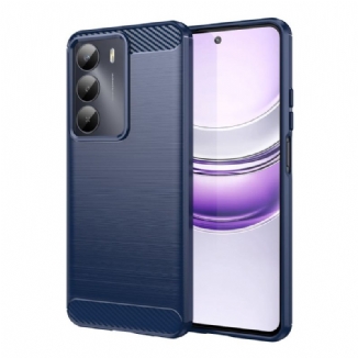 Coque Realme 14X 5G Fibre Carbone Brossée
